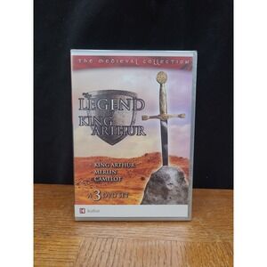 The Legend Of King Arthur Merlin Camelot Kultur 3-DVD Box Set‎ - New